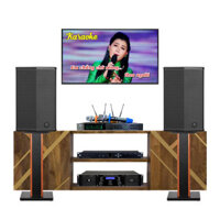 Dàn Karaoke Wharfedale KH68 (Wharfedale Sigma X12, Công suất, X6000 Plus, micro B3 Plus)