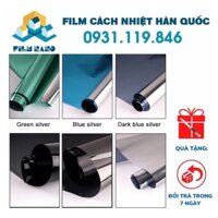 Dán kính cách nhiệt chống nóng, phim phản quang màu đen