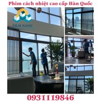 dán kính cửa sổ chống nóng cản UV100%-  phim cách nhiệt Hàn Quốc