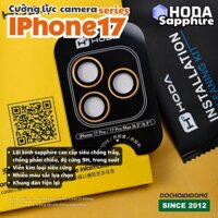Dán kính cường lực bảo vệ camera iPhone 17 Pro Max Air Hoda Sapphire – Bảo vệ đẳng cấp, chuẩn màu nguyên bản (Xiaomi 17 Pro Max)