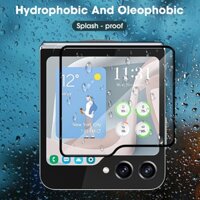 Dán kính cường lực cho Samsung Galaxy Z Flip 7 Full màn hình phụ nano bền, đẹp, chống vân tay tốt hiệu Kuzoom