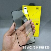 Dán kính cường lực FULL màn FULL keo Glass Pro 9H dành cho LG V50s, G8x