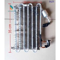 Dàn lạnh nhôm tủ lạnh loại  6U - KT: 35cm x 20cm