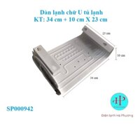 Dàn Lạnh Tủ Lạnh 90 Lít Chữ U - Dàn côi tủ mini 90l Sanyo Aqua - Kích thước: 34 cm + 10cm x23cm- Mới 100% - F150