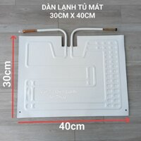 Dàn lạnh tủ mát kích thước 30cm x 40cm