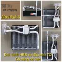 dàn lạnh xe tải các loại: đầu kéo TQ howo dongfeng bongben hino isuzu shacman máy đào volvo huyndai kia...