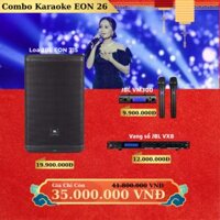 Dàn Loa JBL EON 715, Vang JBL VX8, Mic JBL VM300