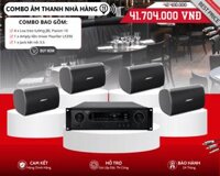 Dàn Loa Nghe Nhạc Bose Cho Nhà Hàng | 4 Loa Bose DM3SE