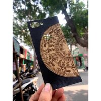 Dán lưng da Blackberry Key2 khắc hình