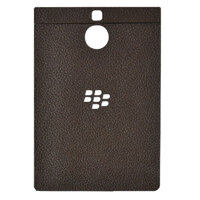 Dán lưng da bò cho BlackBerry Passport Silver Edition - Nâu