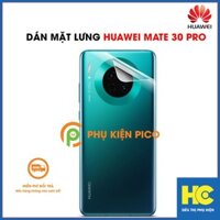 Dán lưng Mate 30 Pro dẻo trong suốt - Dán mặt lưng Huawei Mate 30 Pro cao cấp PPF dẻo trong suốt