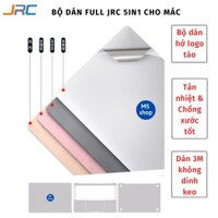 DÁN MACBOOK BẢO VỆ FULL CHÍNH HÃNG JRC 5 IN 1-Macbook air, Macbook pro: Chống trầy xước, tản nhiệt tốt - DM01