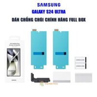 Dán màn hình chống chói Samsung Galaxy S24 Ultra chính hãng Nguyên Seal dẻo AR full màn hình