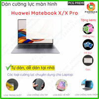Dán màn hình cường lực laptop Huawei Matebook X , X Pro Ultra Premium nano dẻo trong suốt , nhám,chống nhìn trộm