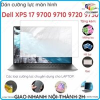 Dán màn hình cường lực laptop Dell XPS 17 9700/ 9710/ 9720/ 9730 17" nano dẻo trong suốt, nhám chống vân tay, bảo vệ mắt