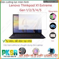 Dán màn hình cường lực laptop Lenovo Thinkpad X1 Extreme Gen 1/2/3/4/5 nano dẻo siêu mỏng trong suốt, nhám chống vân tay