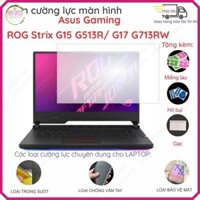 Dán màn hình cường lực laptop Asus Gaming ROG Strix G15/ G17 nano dẻo trong suốt, nhám chống vân tay, bảo vệ mắt