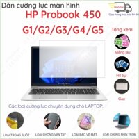 Dán màn hình cường lực laptop HP Probook 450 G1/G2/G3/G4/G5 15.6 inch nano dẻo siêu mỏng trong suốt, nhám chống vân tay