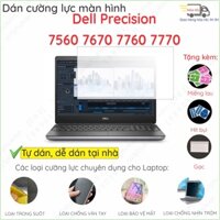 Dán màn hình cường lực laptop Dell Precision 7560/ 7670/ 7760/ 7770 nano dẻo siêu mỏng trong suốt, nhám, chống nhìn trộm