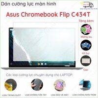 Dán màn hình cường lực laptop Asus Chromebook Flip C434T 14 inch nano dẻo siêu mỏng trong suốt, nhám chống vân tay