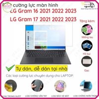 Dán màn hình cường lực laptop LG Gram 16 2021 2022 2023 - LG Gram 17 2021 2022 2023/ LG gram +view 16MR70 16" nano dẻo