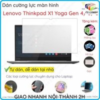 Dán màn hình cường lực Lenovo Thinkpad X1 Yoga Gen 1/2/3/4/5/ 6/ 7Titanium 20QA000FUS/ 8 nano dẻo trong, nhám, nhìn trộm