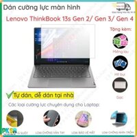 Dán màn hình cường lực Lenovo ThinkBook 13s Gen 2/ Gen 3/ Gen 4, 14s nano dẻo mỏng trong suốt, nhám, chống nhìn trộm