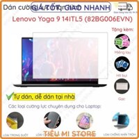 Dán màn hình cường lực Lenovo Yoga 9 14ITL5/ Yoga 9i gen 8 nano dẻo siêu mỏng trong suốt,nhám, chống nhìn trộm
