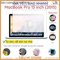 Dán màn hình cường lực MacBook Pro 2013 13 inch/15 inch/15.4 inch nano dẻo siêu mỏng trong suốt, nhám chống vân tay