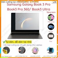 Dán màn hình cường lực Samsung Galaxy Book 3 Pro/ Book 3 Pro 360/Book 3 Ultra nano dẻo trong suốt, nhám, chống nhìn trộm