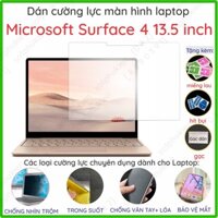 Dán màn hình cường lực Surface Laptop 2, Surface Laptop 3, Surface Laptop 4, lap 1 13.5 inch/ 15 inch nano dẻo siêu mỏng