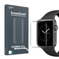Dán màn hình dành cho Apple Watch Series 654 3D full GOR Hộp 2 miếng - Hàng Nhập Khẩu - Clear - 44mm