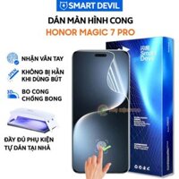 Dán màn hình Honor Magic 7 Pro PPF UV Smart Devil full màn hình dẻo trong suốt