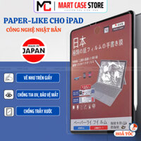 Dán màn hình iPad Paperlike chống vân tay, Chống ánh sáng xanh, Vẽ như trên giấy - MART CASE