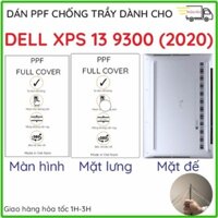 Dán màn hình, mặt lưng, mặt đế Dell XPS 13 9300/ Dell XPS 15 9500