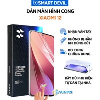 Dán màn hình Xiaomi 12 PPF UV full màn hình dẻo trong suốt chính hãng SmartDevil