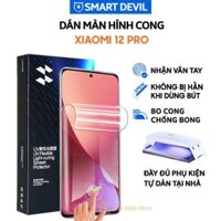 Dán màn hình Xiaomi 12 Pro PPF UV Smart Devil full màn hình dẻo trong suốt – Dán PPF UV Xiaomi Mi 12 Pro