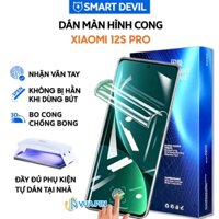 Dán màn hình Xiaomi 12S Pro PPF UV full màn hình dẻo trong suốt chính hãng SmartDevil