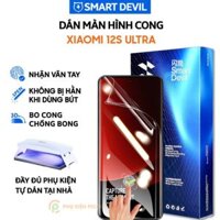 Dán màn hình Xiaomi 12S Ultra PPF UV Smart Devil full màn hình dẻo trong suốt – Dán PPF UV Xiaomi Mi 12S Ultra