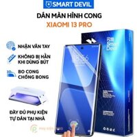 Dán màn hình Xiaomi 13 Pro PPF UV Smart Devil full màn hình dẻo trong suốt – Dán PPF UV Xiaomi Mi 13 Pro