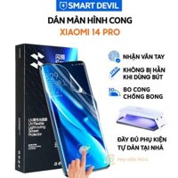 Dán màn hình Xiaomi 14 Pro PPF UV Smart Devil full màn hình dẻo trong suốt – Dán PPF UV Xiaomi Mi 14 Pro