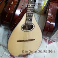 Đàn Mandolin gỗ hồng đào già , kỹ có đúp hông