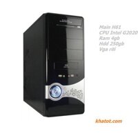 Dàn máy giá rẻ Main H61 - G2020 - RAM 4GB - HDD 250GB -VGA Gaming