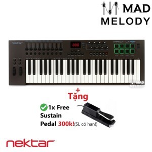 Đàn midi nektar impact lx49+ keyboard controller