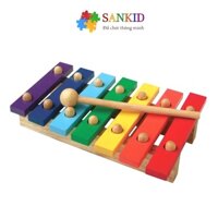 Đàn mộc cầm 7 thanh cho bé, âm thanh nhẹ nhàng, vui tai, đồ chơi gỗ Winwintoys