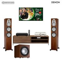 Dàn nghe nhạc 2 kênh NN67-TV (Monitor Audio 300 & Jamo J12+PMA 1600NE & Denon 800ne)