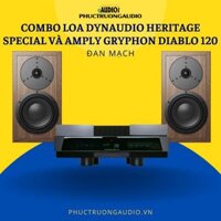 Dàn Nghe Nhạc Cao Cấp Loa Dynaudio Heritage Special Và Amply Gryphon Diablo 120