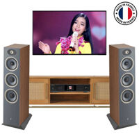 Dàn nghe nhạc Focal New 2024 03 (Focal Theva N3, Rotel Network Stream S14)