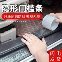 dán ngưỡng xe vô hình theo dõi bước chống phổ biến đổi bàn đạp cắt nhớt acrylic băng nano mặt trong suốt bumper sticker chống stubbing xe cửa dải biên giới tiền đạo