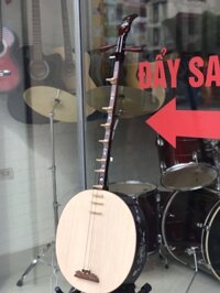 Đàn nguyệt gỗ mun khảm trai